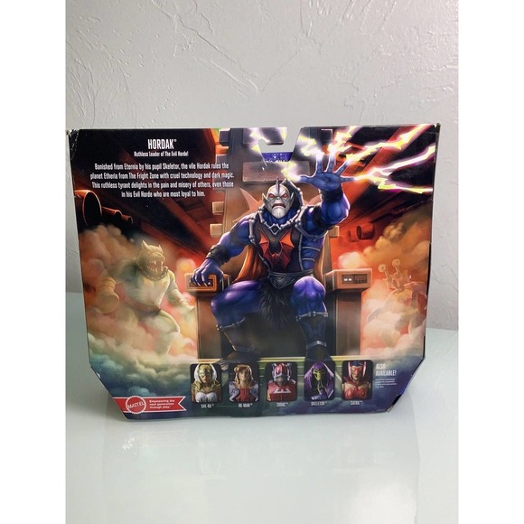 Masters Of The Universe Hordak Masterverse 30 point of articulation Figure NEW - Picture 4 of 12